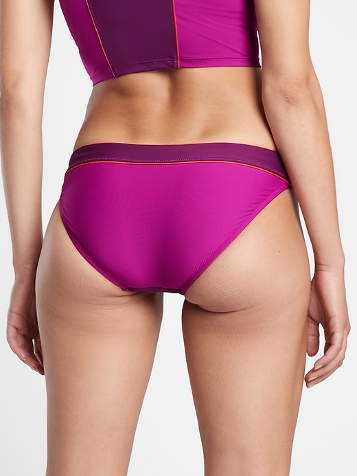 View large product image 2 of 3. Colorblock Entwined Medium Bikini Bottom