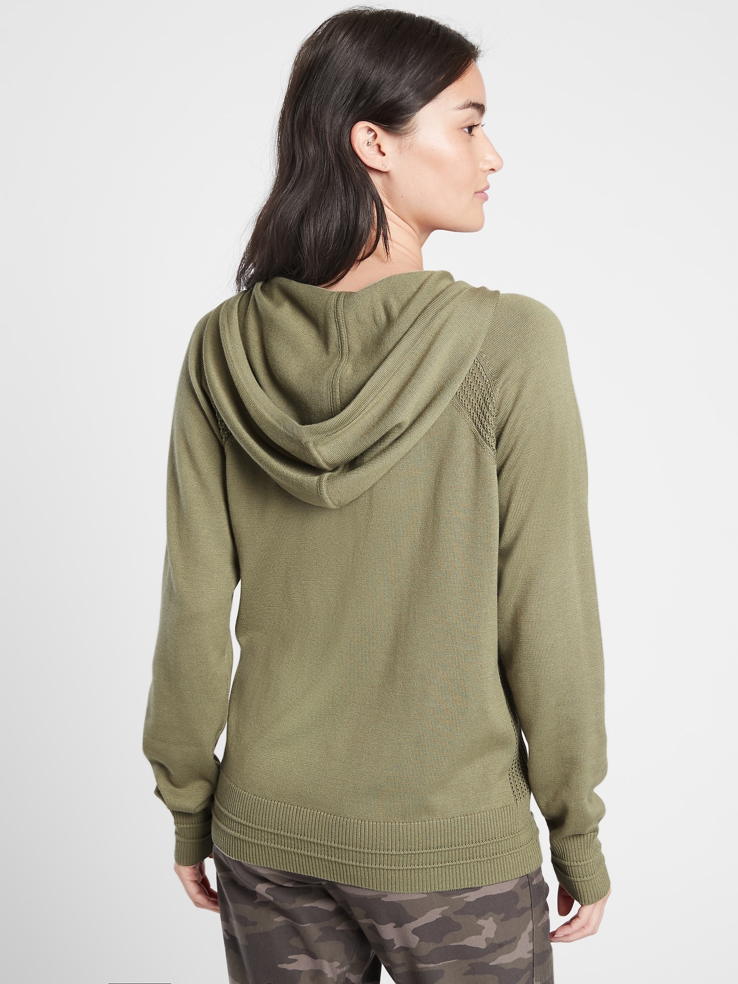 Evergreen Hoodie Sweater | Athleta