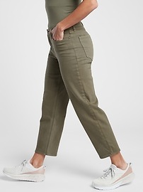 View large product image 3 of 3. Flex Straight Crop Jean Pant