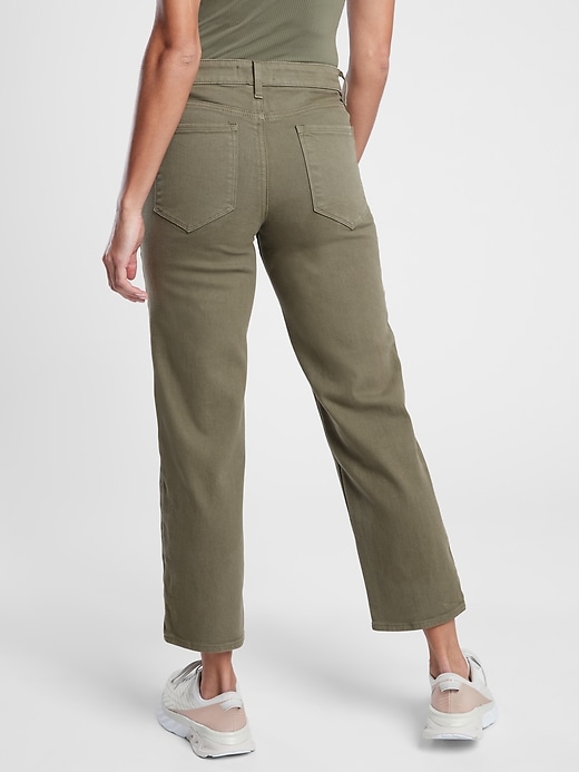 View large product image 2 of 3. Flex Straight Crop Jean Pant
