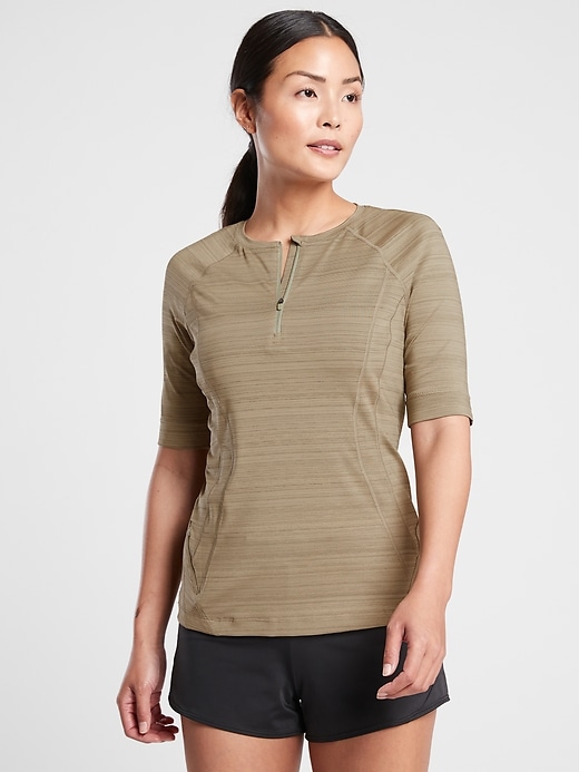 Image number 1 showing, Pacifica Illume UPF Fitted Tee