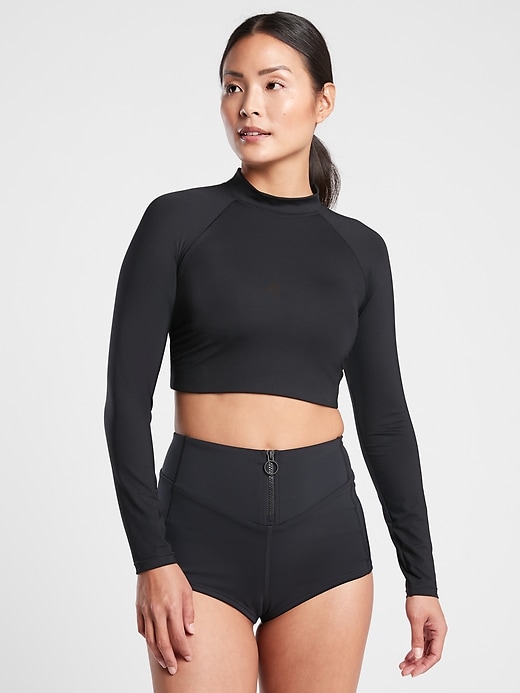 Image number 1 showing, North Point Crop Rashguard