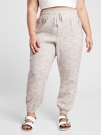 athleta cabo linen jogger