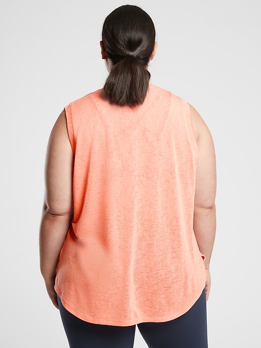 2 of 8 showing, with the color Island Coral of product Breezy Tank