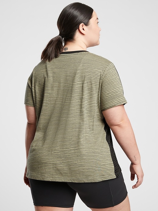 Image number 2 showing, Organic Daily Striped Tee