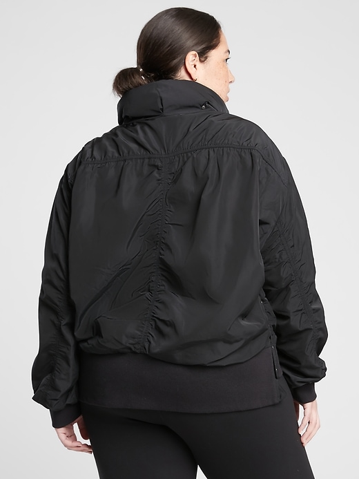 athleta bomber jacket