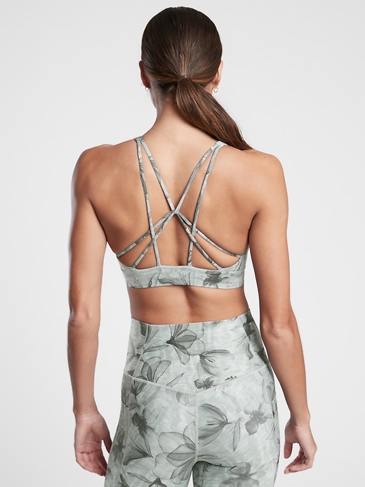 ATHLETA SOLACE POWERVITA Sports Bra Womens Small D-DD Cup Strappy -  Camouflage £42.41 - PicClick UK
