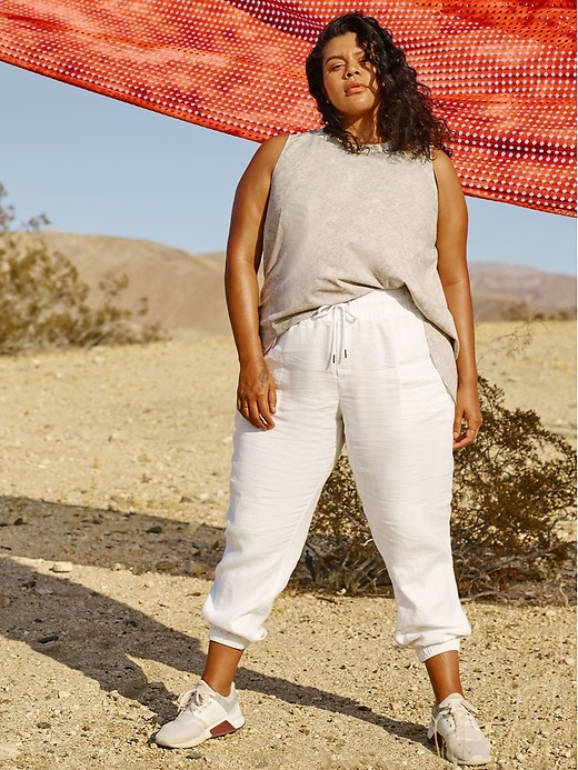 cabo linen jogger athleta