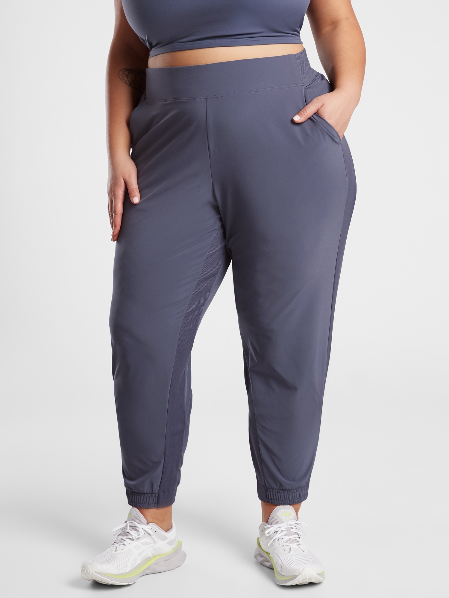 athleta brooklyn textured jogger