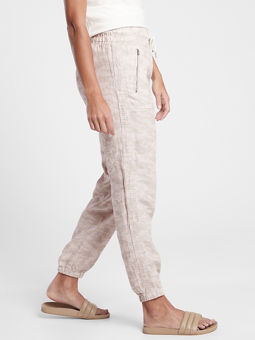 cabo linen jogger