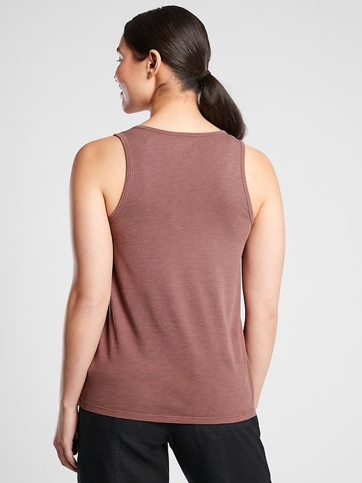 2 of 8 showing, with the color Hearth Rose of product Organic Daily Tank