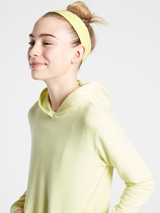 1 of 8 showing, with the color Melon of product Athleta Girl Seamless Headband