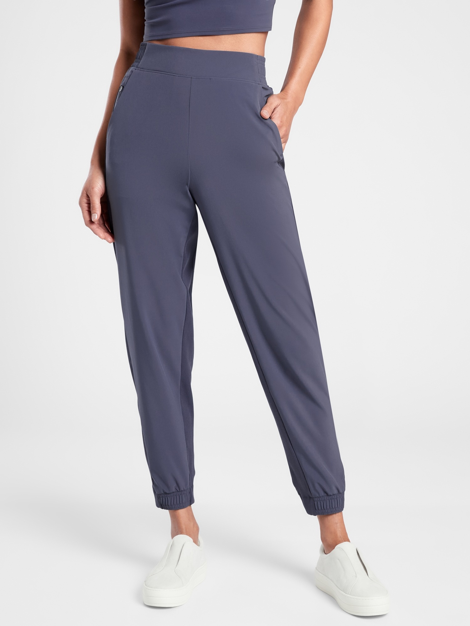 athleta brooklyn lined jogger