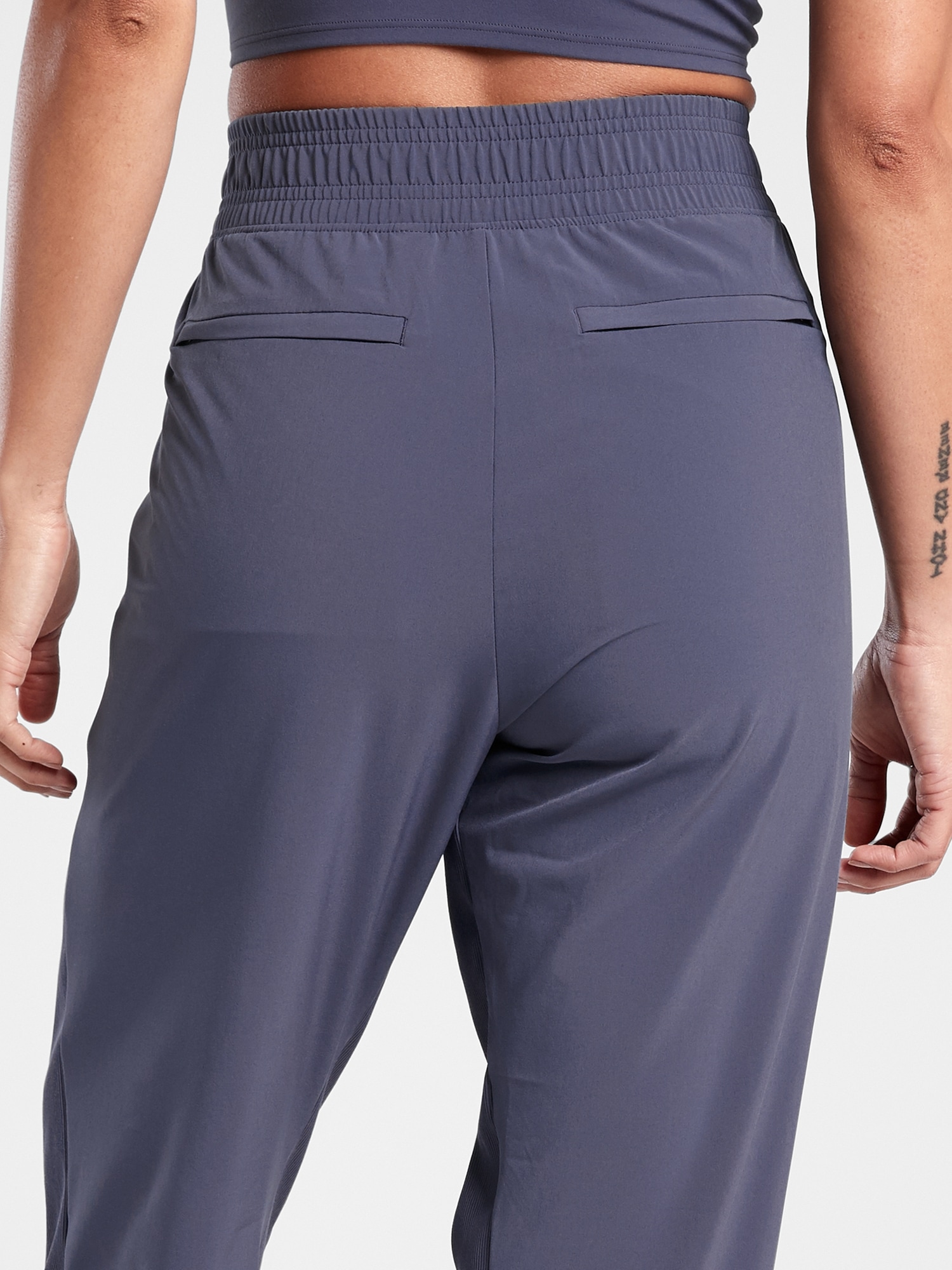 athleta brooklyn lined jogger