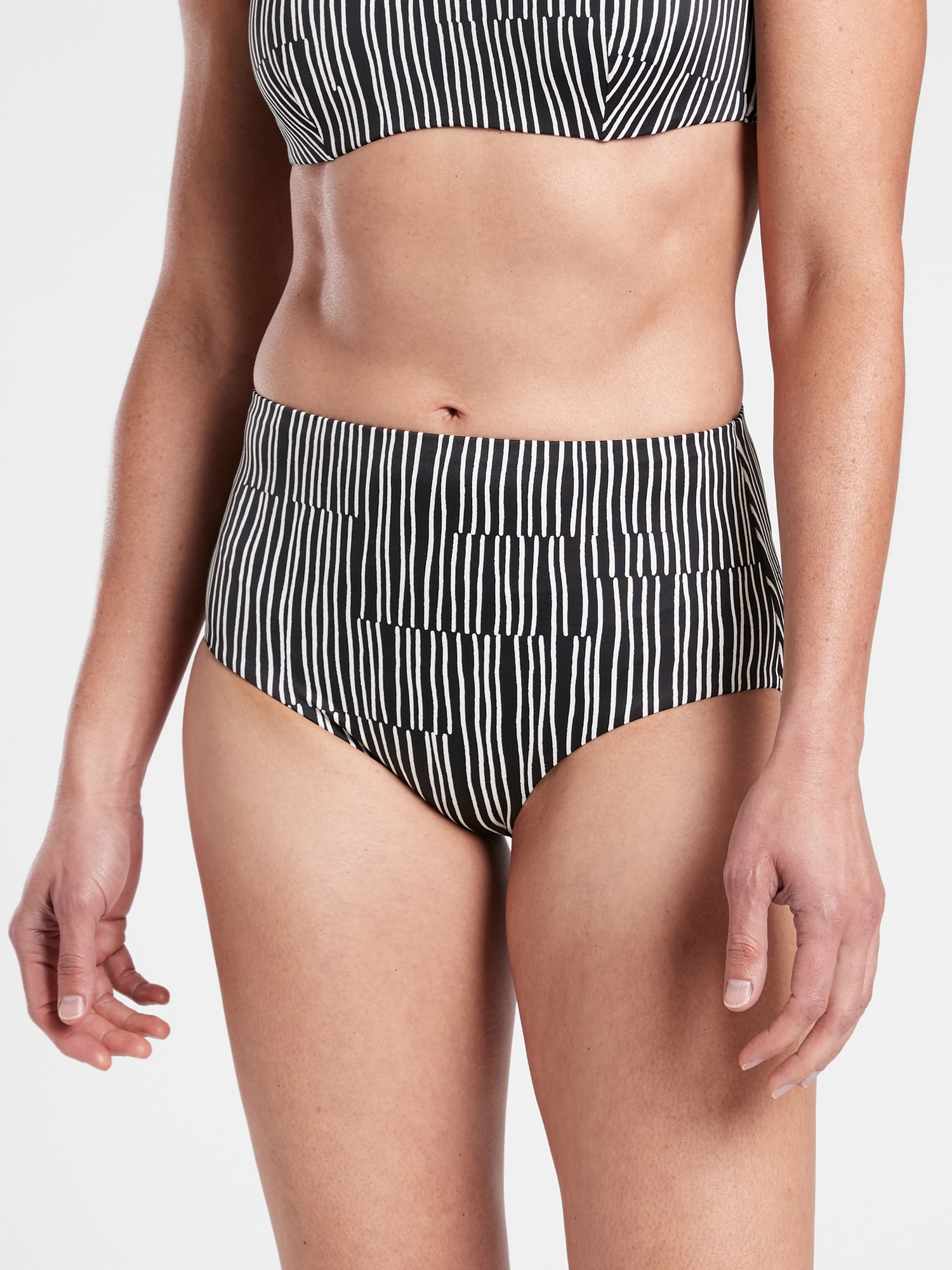 athleta high waisted swim bottoms