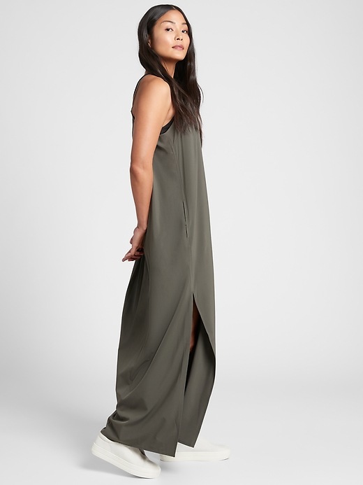 Image number 3 showing, Hayes Pleated Maxi Dress
