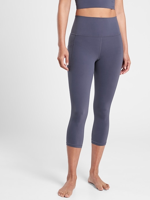 Athleta Salutation Stash Pocket II Capri. 1