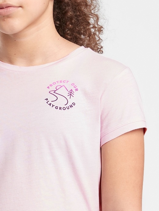 Image number 4 showing, Athleta Girl Protect Our Playground Tee