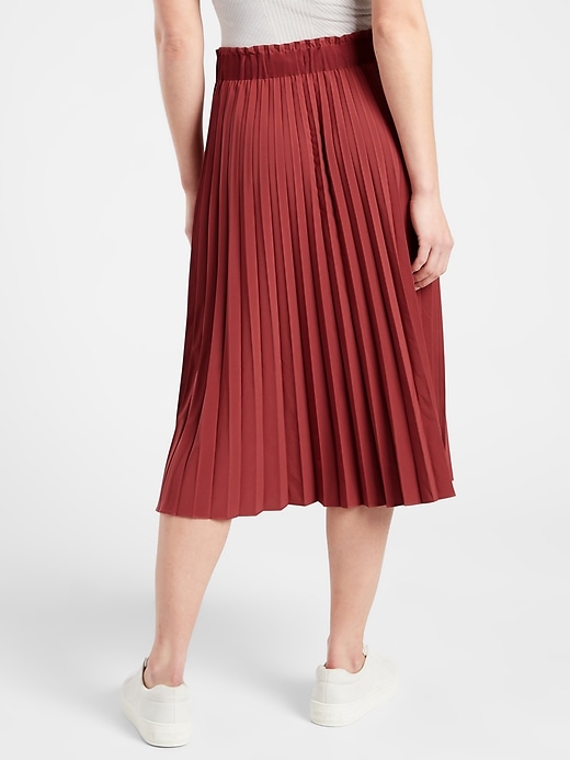 Image number 2 showing, Hayes Pleated Midi Skirt