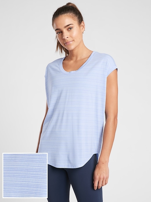 Image number 1 showing, Cloudlight Stratus Striped Tee