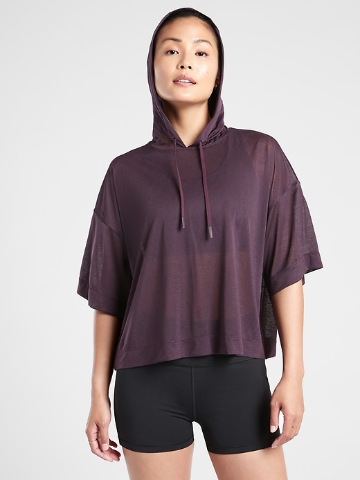 Athleta Vapor Hooded Tee. 1