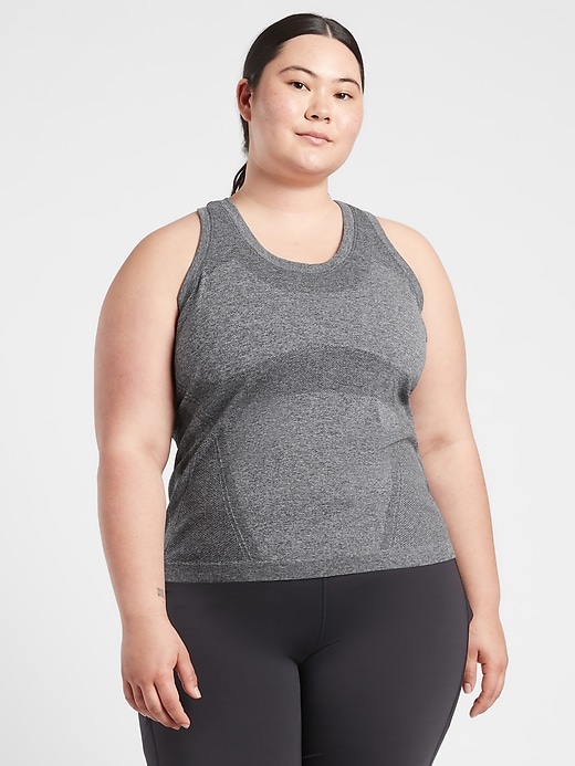 Image number 4 showing, Momentum Seamless Heather Tank