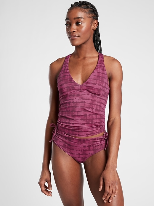 View large product image 1 of 3. Plunge Tankini A&#45C