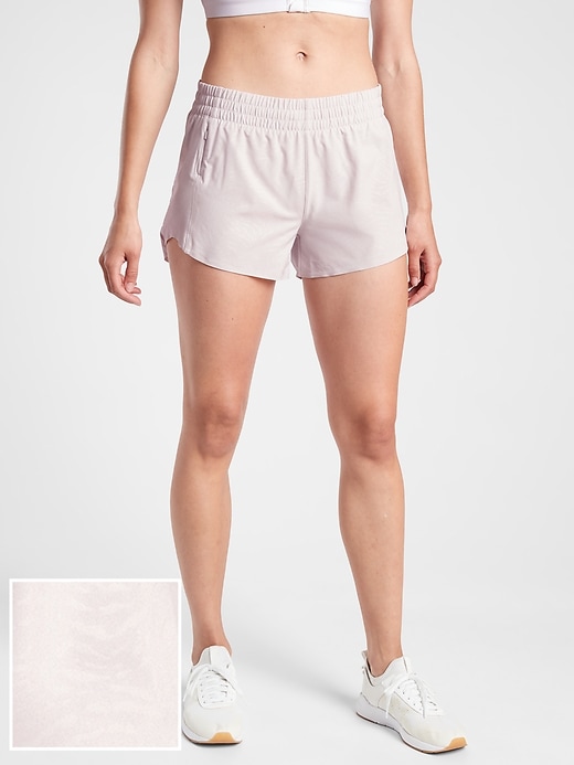 Athleta Printed Hustle 3&#34 Short. 1