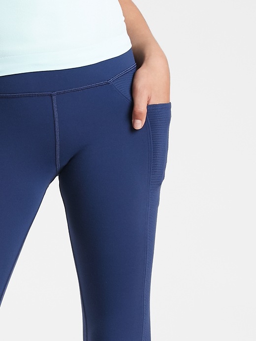 Image number 5 showing, Athleta Girl School Day Ribbed Tight