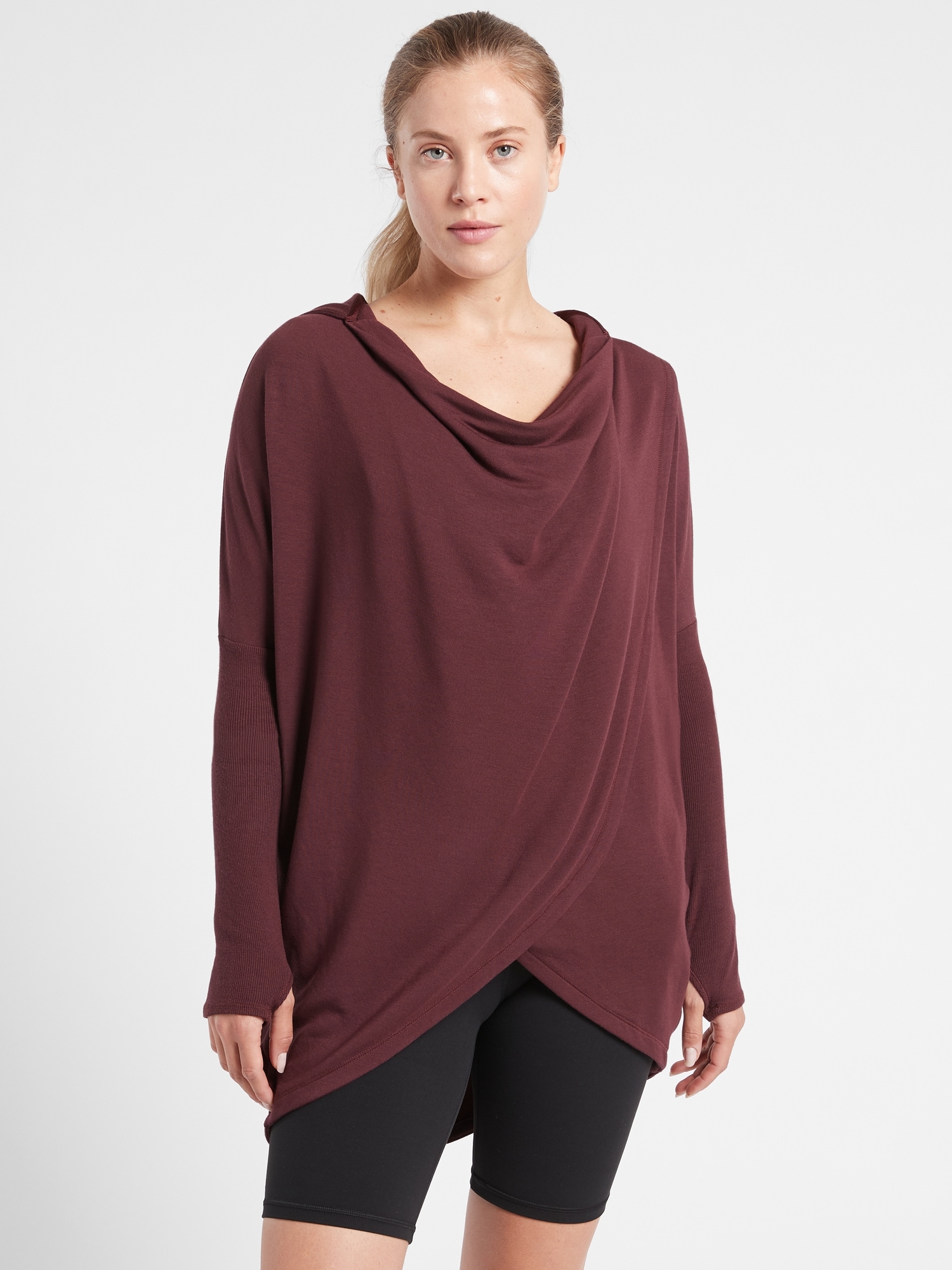 Purana Wrap Sweatshirt | Athleta