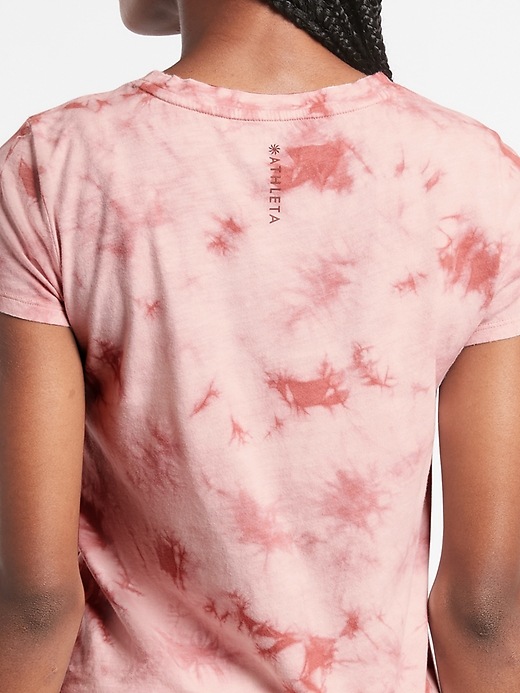 Image number 6 showing, Organic Daily Crew Tie Dye Tee
