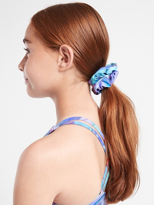 View large product image 2 of 2. Athleta Girl Scrunchie 2-Pack