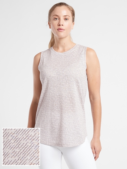Image number 1 showing, Breezy Printed Tank