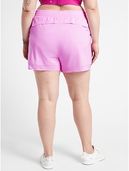 athleta 4 inch mesh shorts