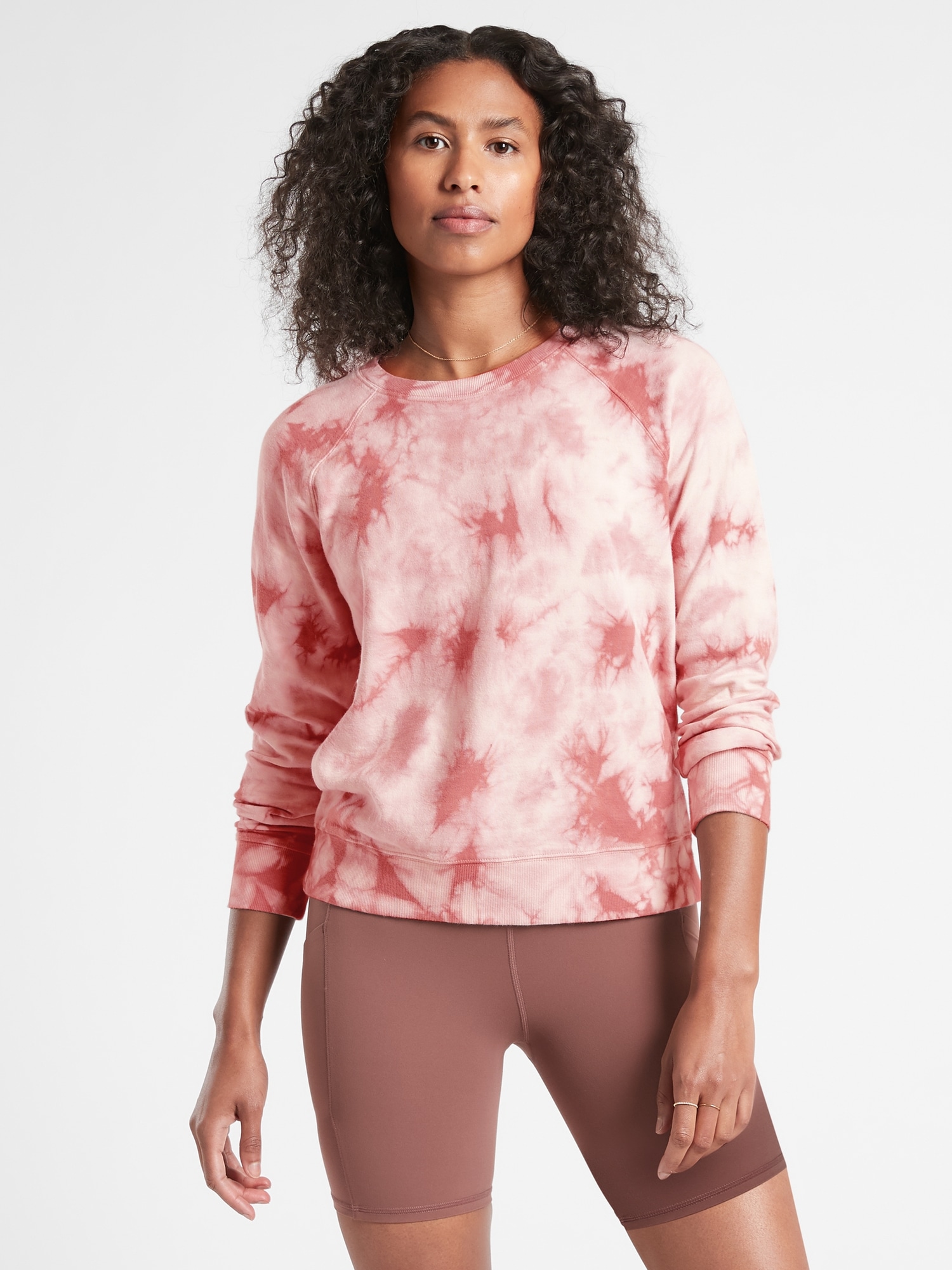 Athleta tie back sweatshirt sale