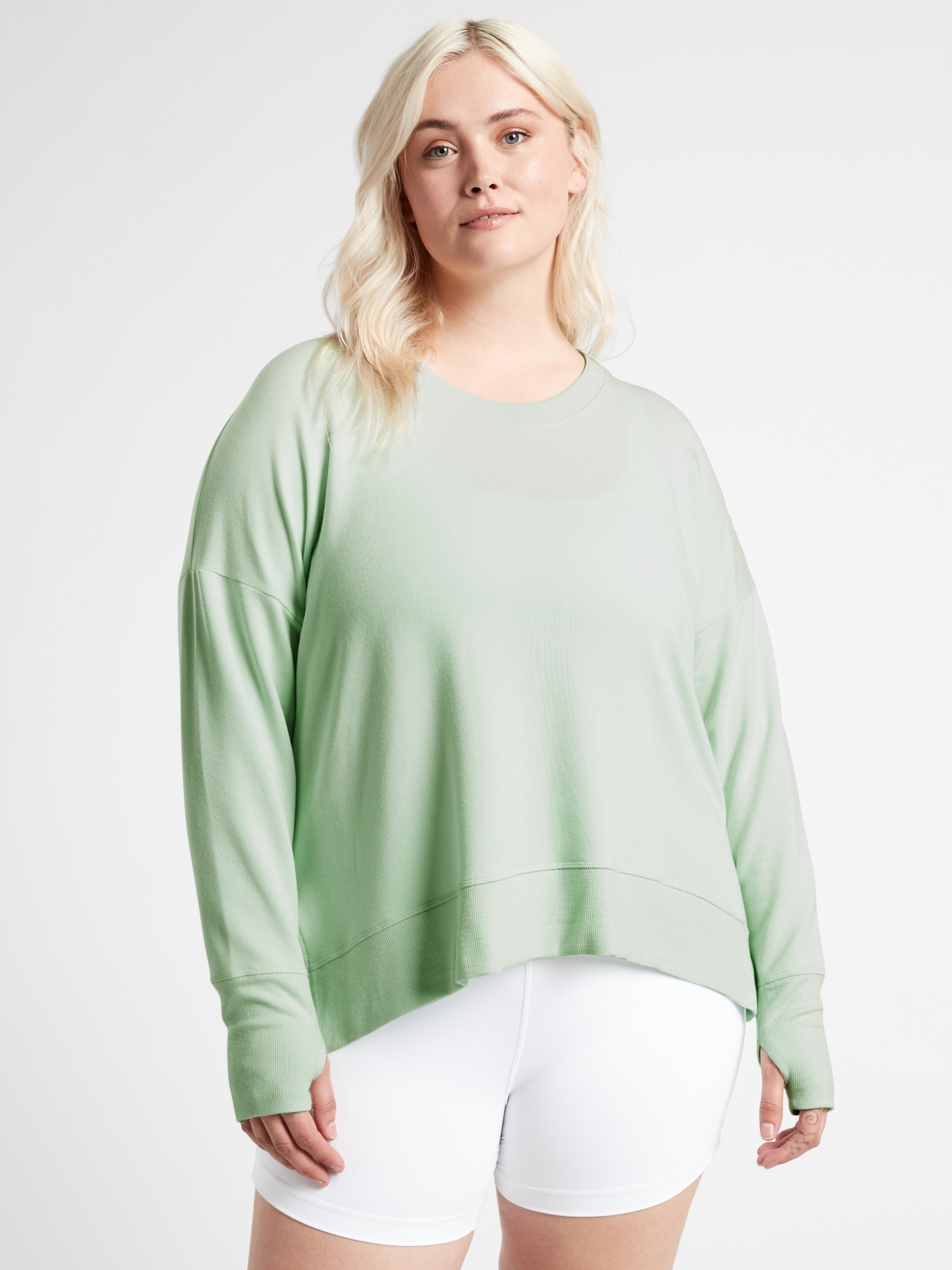 Coaster Luxe Sweatshirt | Athleta