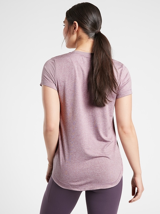 2 of 8 showing, with the color Velvety Pink of product Uptempo Tee