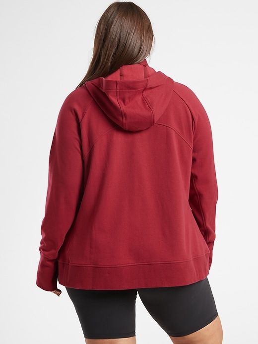 2 of 8 showing, with the color Decadent Red of product Triumph Hoodie