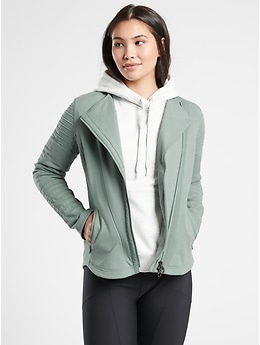 athleta fleece jacket