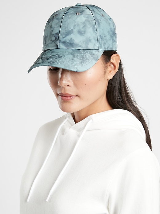 1 of 8 showing, with the color Riptide Grey Print of product Kinetic Printed Baseball Cap