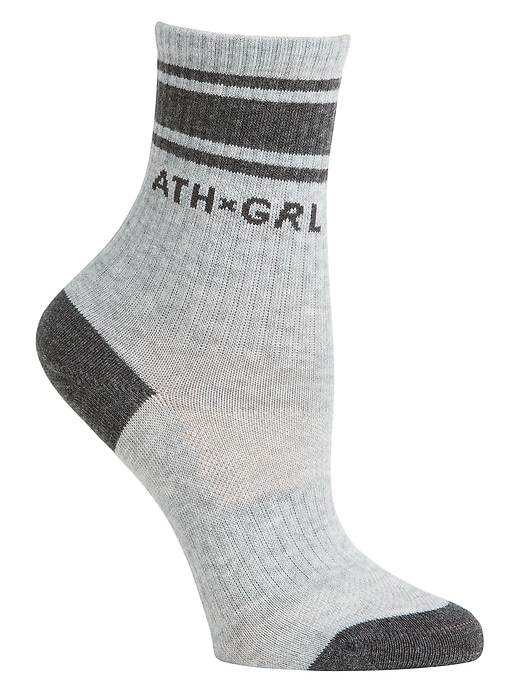 Image number 3 showing, Athleta Girl Everyday Crew Sock 3-Pack