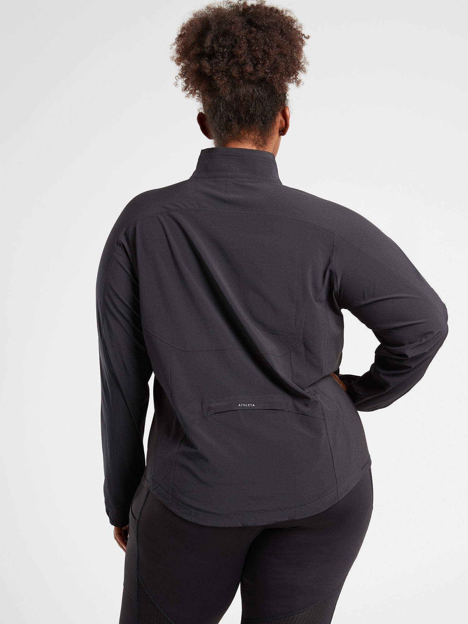 athleta running jacket