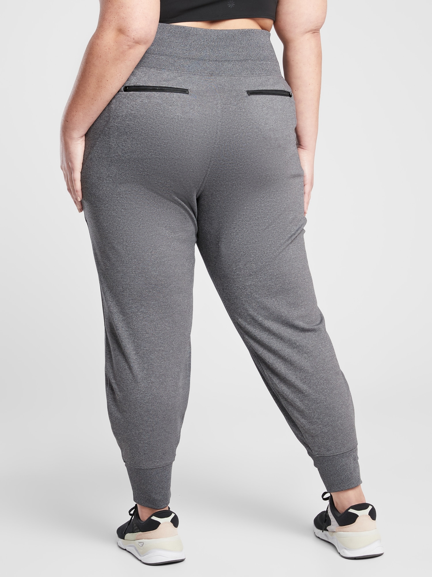 athleta venice velvet stripe jogger