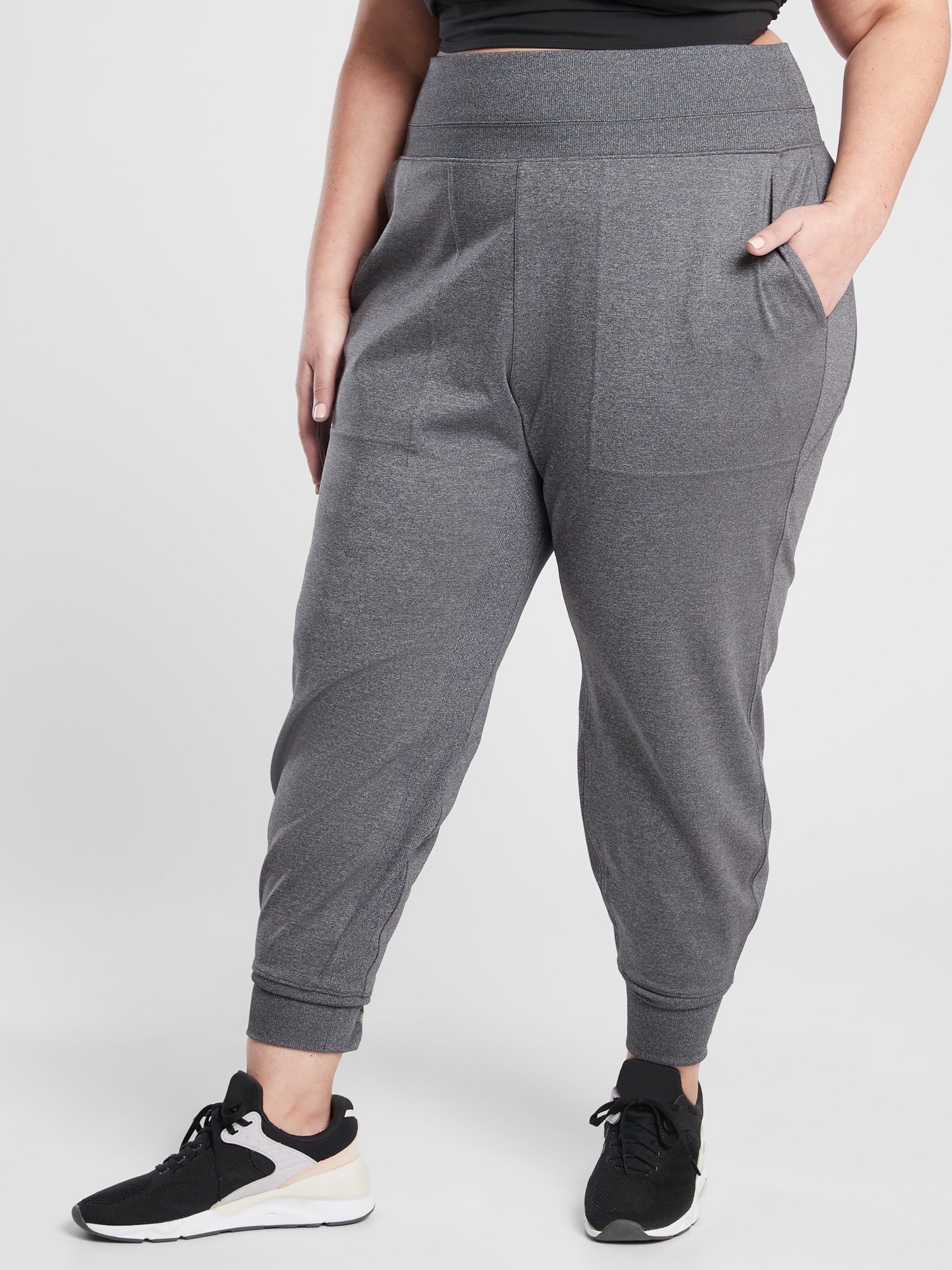 athleta venice velvet stripe jogger