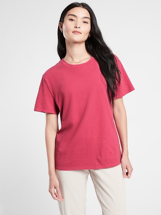 Image number 1 showing, Daily Relaxed Tea Dye Tee