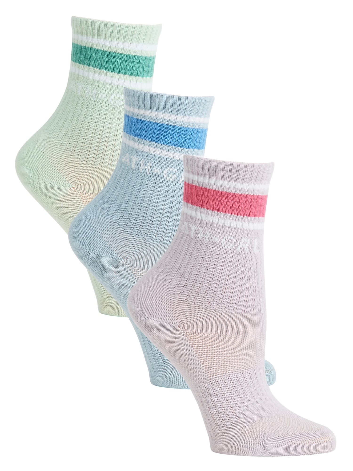 Athleta Everyday Quarter Crew Sock