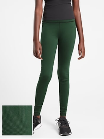 Athleta Girl High Rise Rib Chit Chat Tight