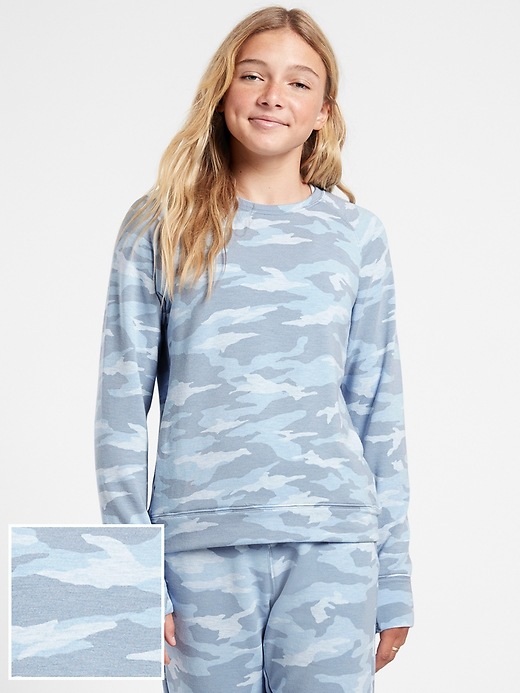 Athleta Girl Warm Up Sweatshirt. 1 Athleta Girl Warm Up Sweatshirt. 1