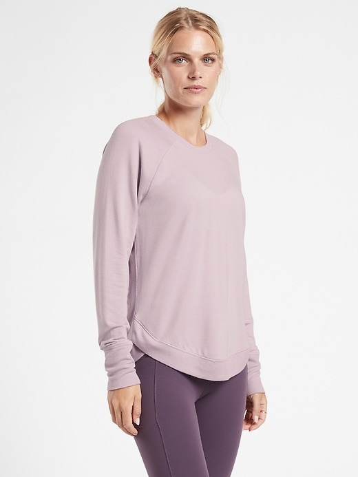 athleta soft sweatshirt