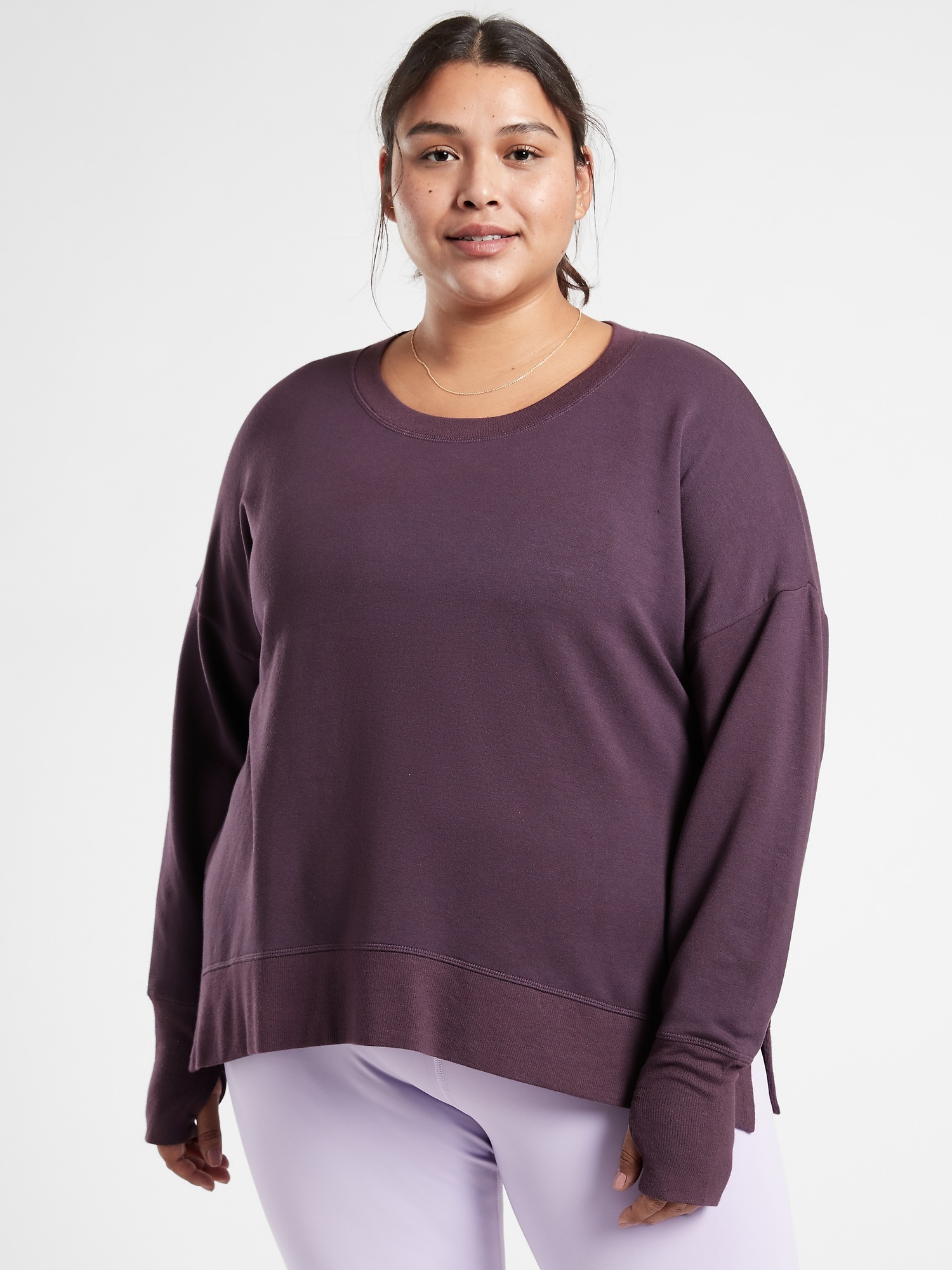 Coaster Luxe Sweatshirt | Athleta